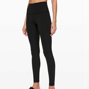 Lululemon Black Luxtreme High Rise Leggings 28”
